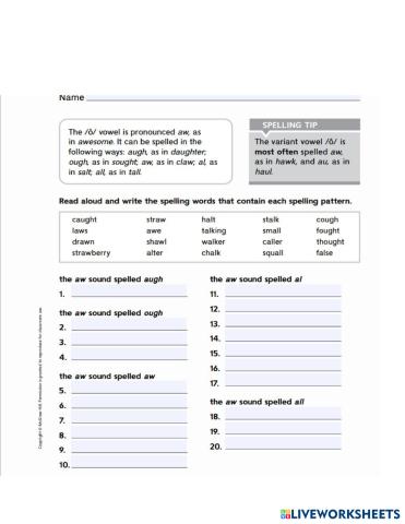 worksheet tumbnail