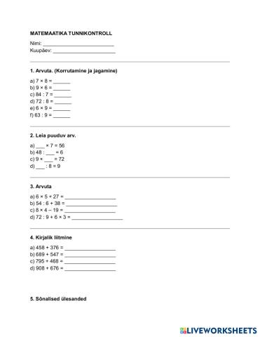 worksheet tumbnail