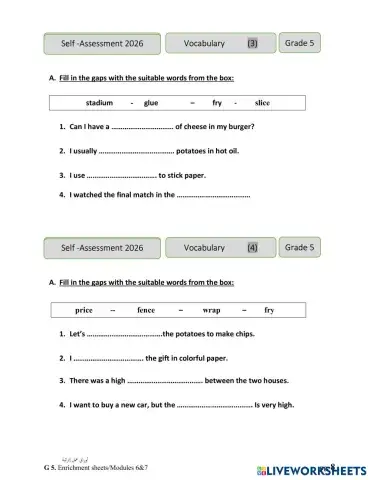 worksheet tumbnail
