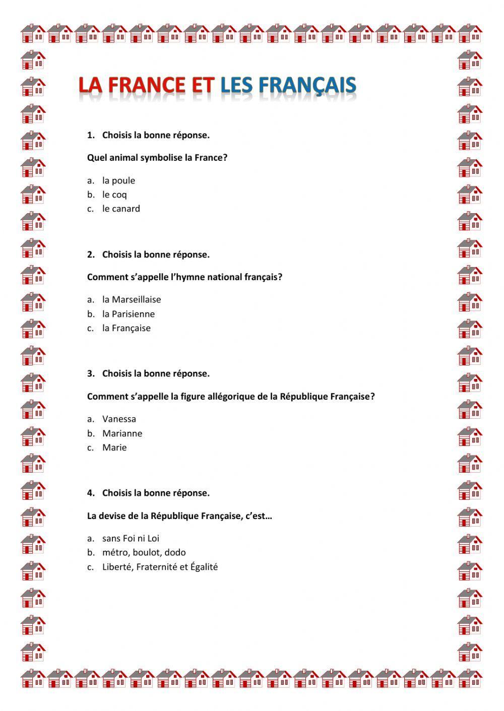 La France et les français