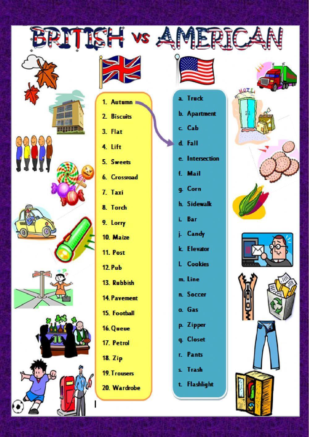 British vs American English