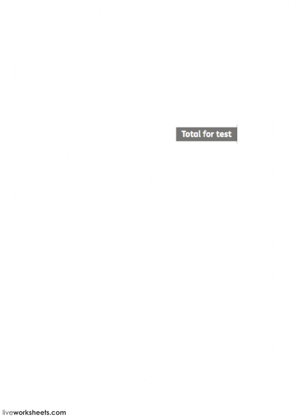 UNIT 1 TEST ADAPTADO