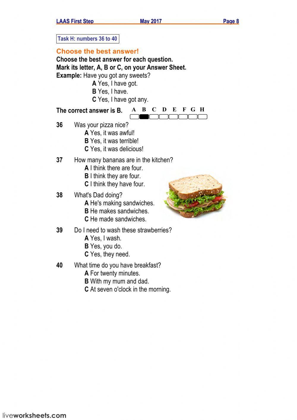 LAAS FIRST STEP MAY 2017