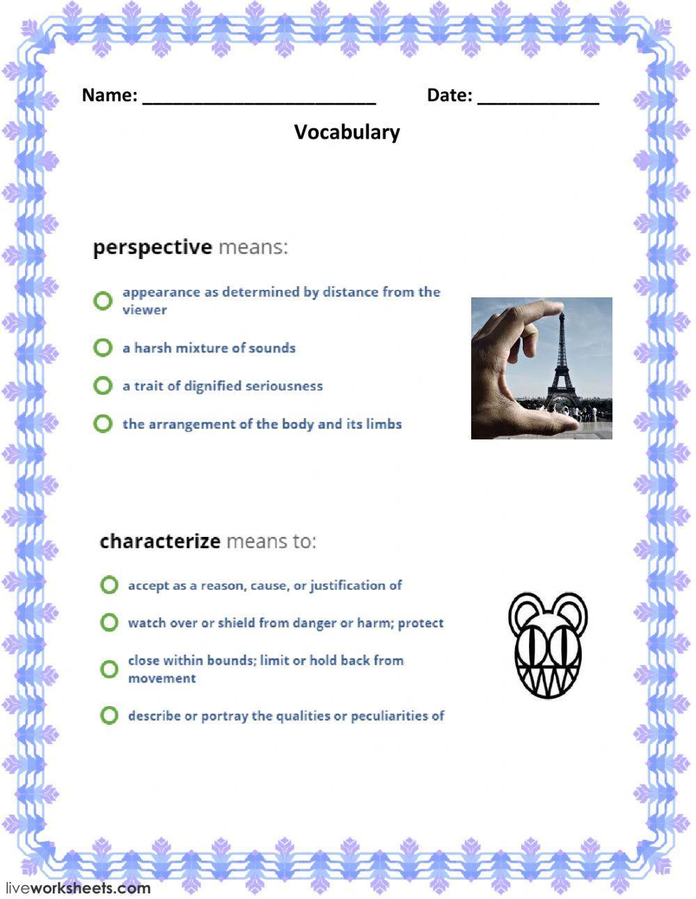 Vocabulary-1