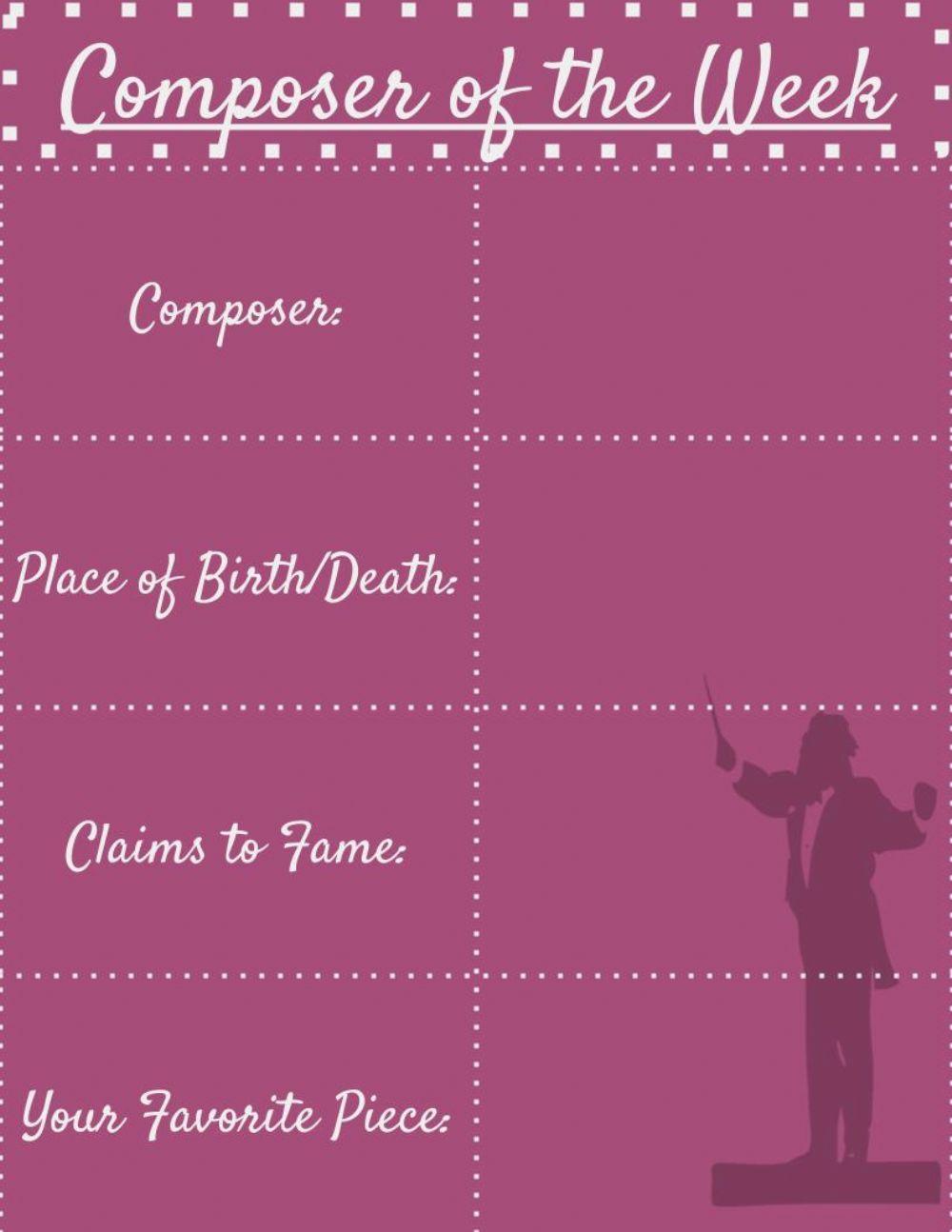 Composer of the Week