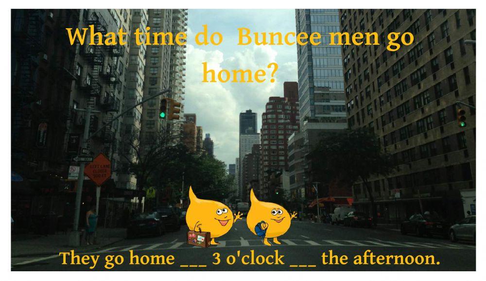 In, On, At with Buncee men