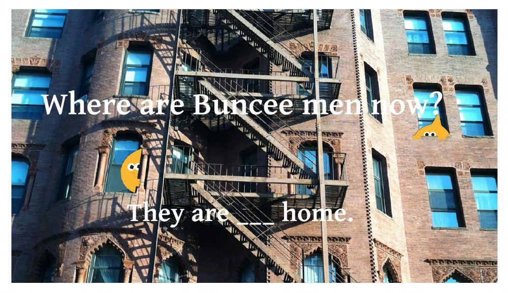 In, On, At with Buncee men In, On, At with Buncee men