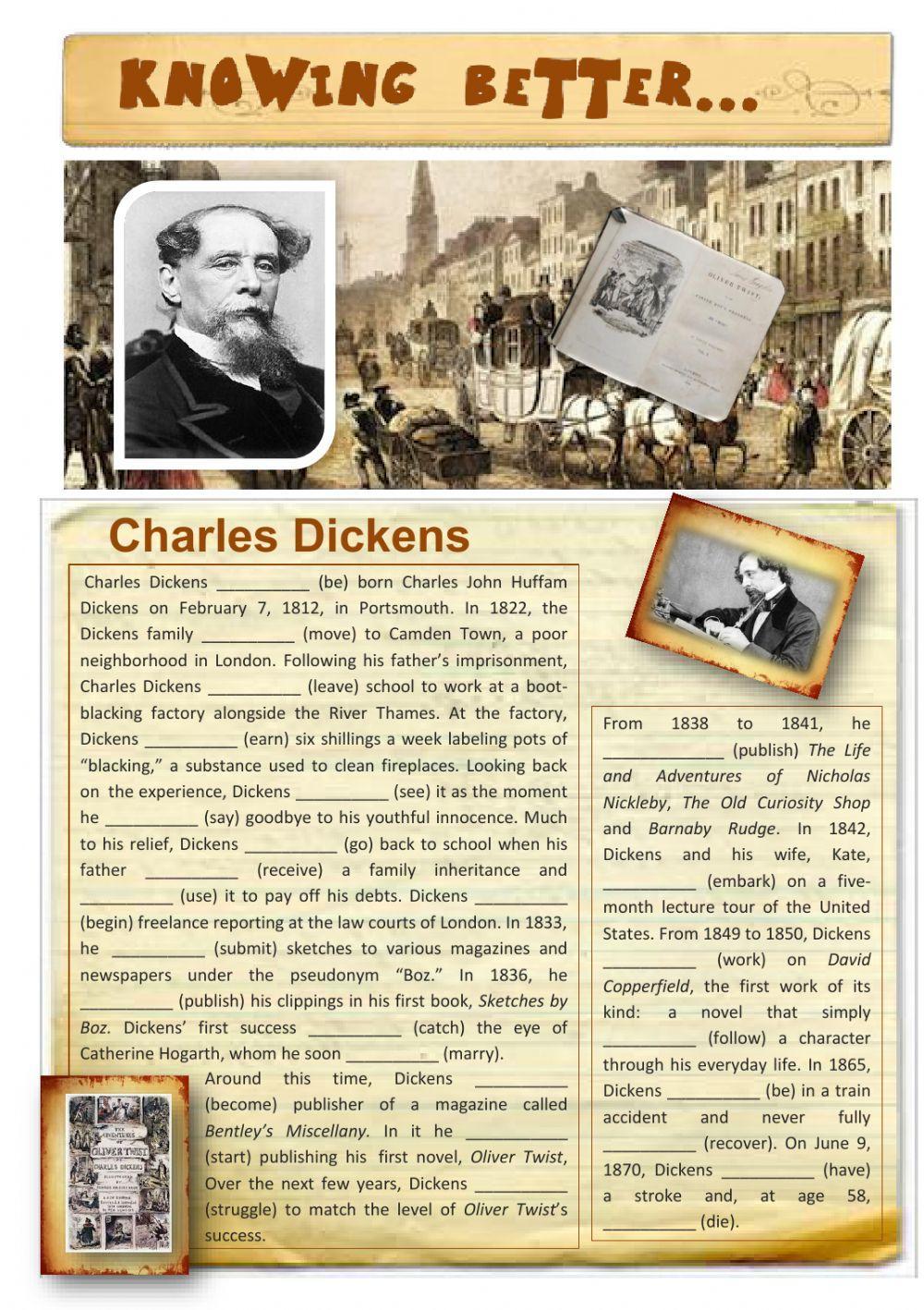 Knowing Better...Charles Dickens