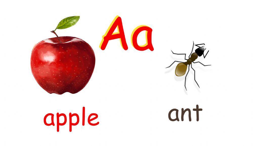 Picture Alphabet A-I