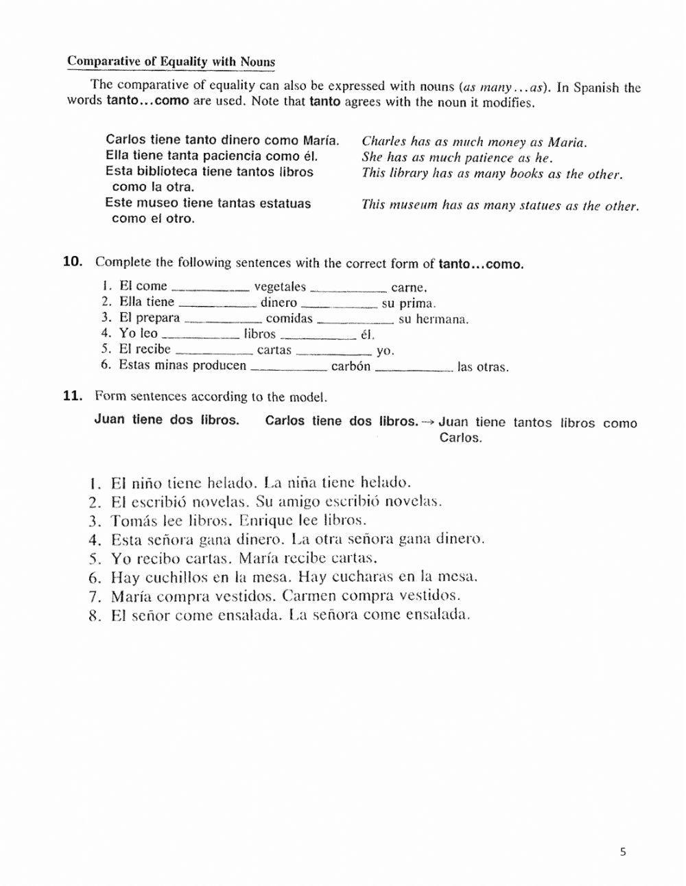 Comparaciones y Superlativos