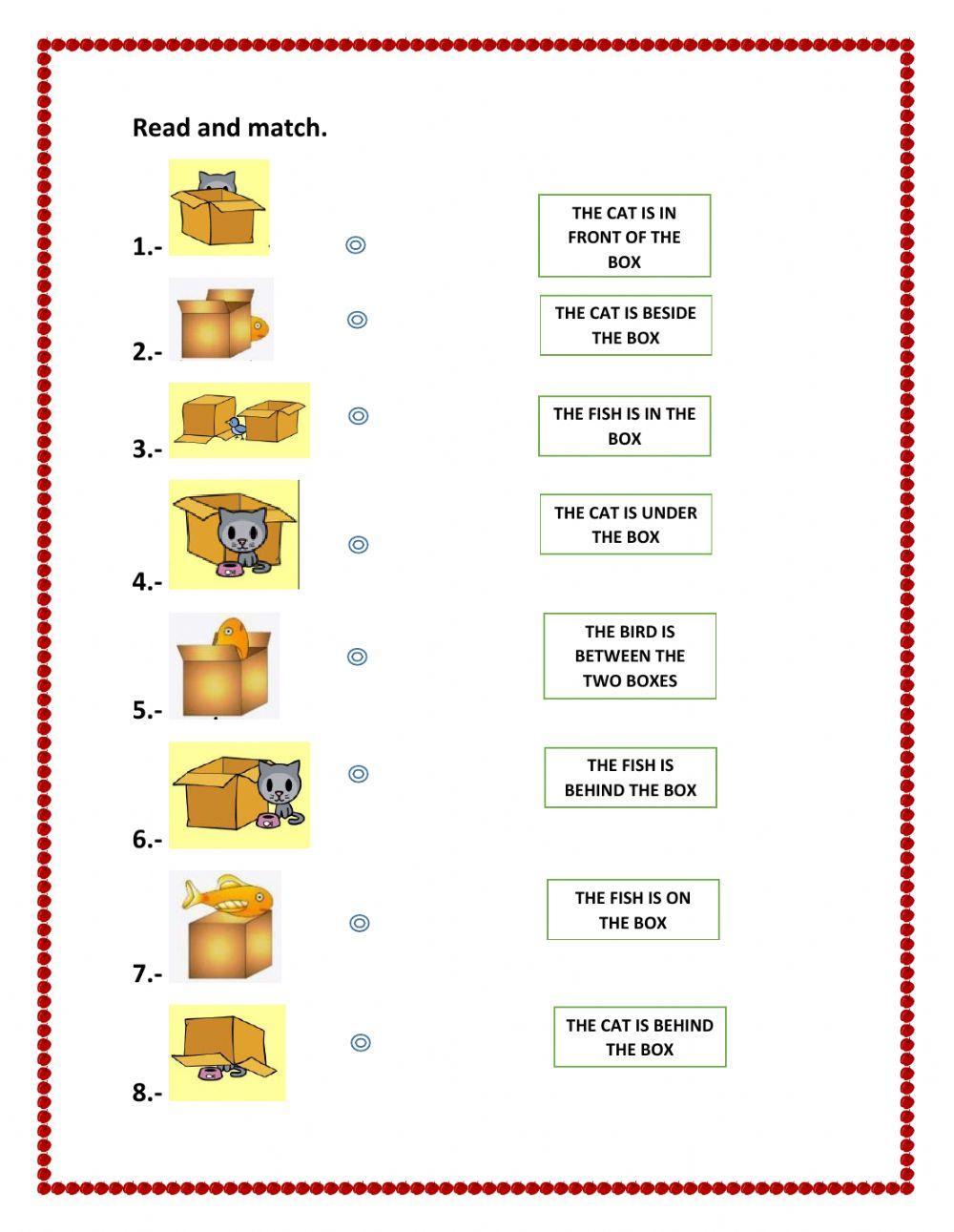 Prepositions of place