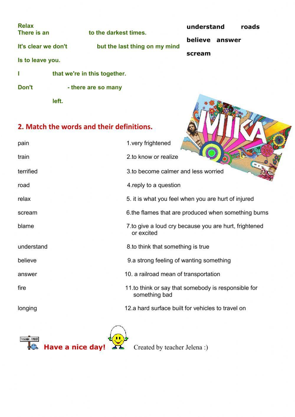 Mika - Relax, Take it Easy