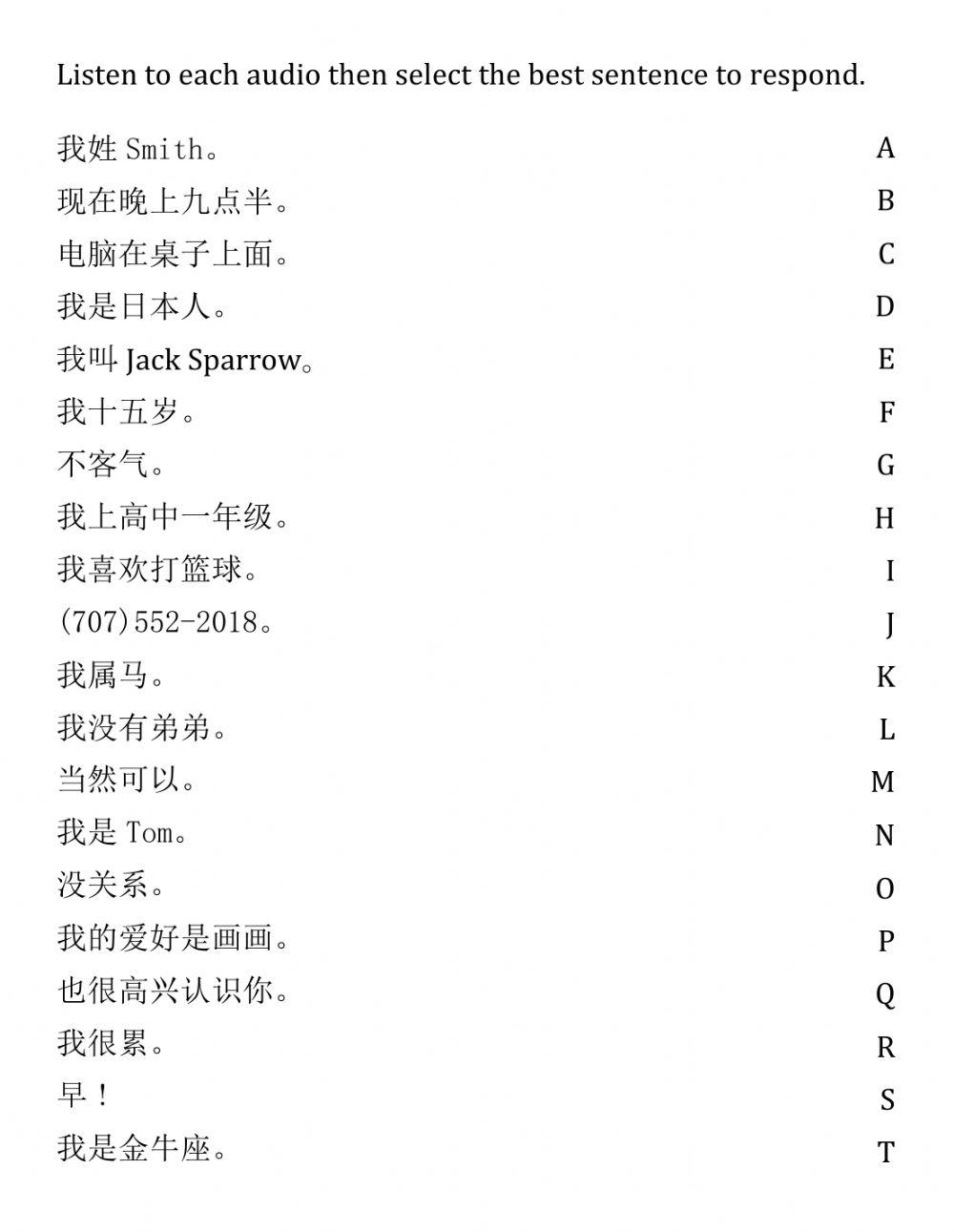 Common Expression worksheet Live Worksheets