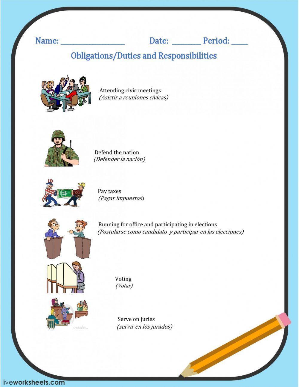 Obligations and Responsibilities-2