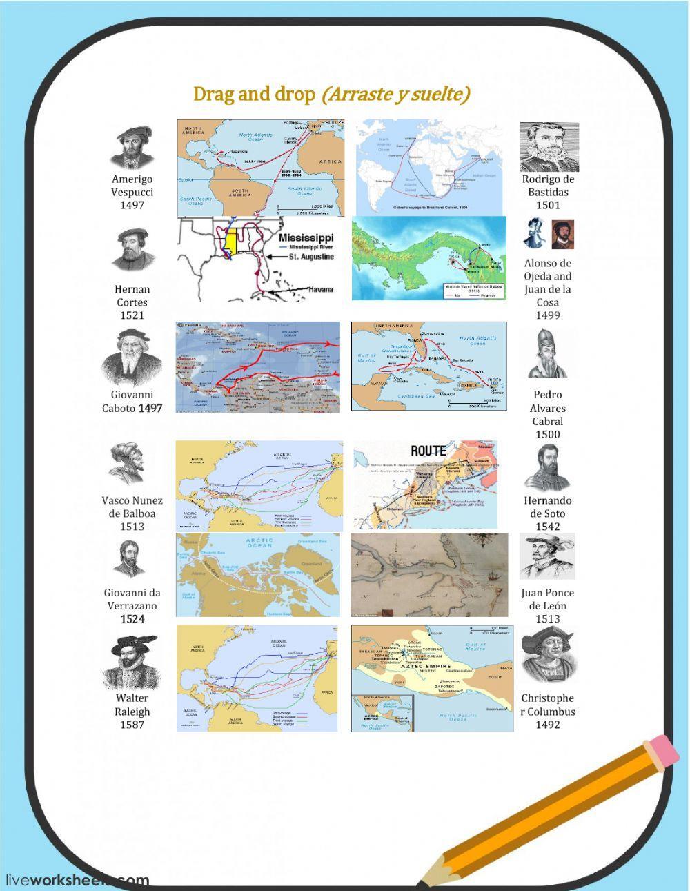 TIMELINE - Chronology of the colonization of America-2