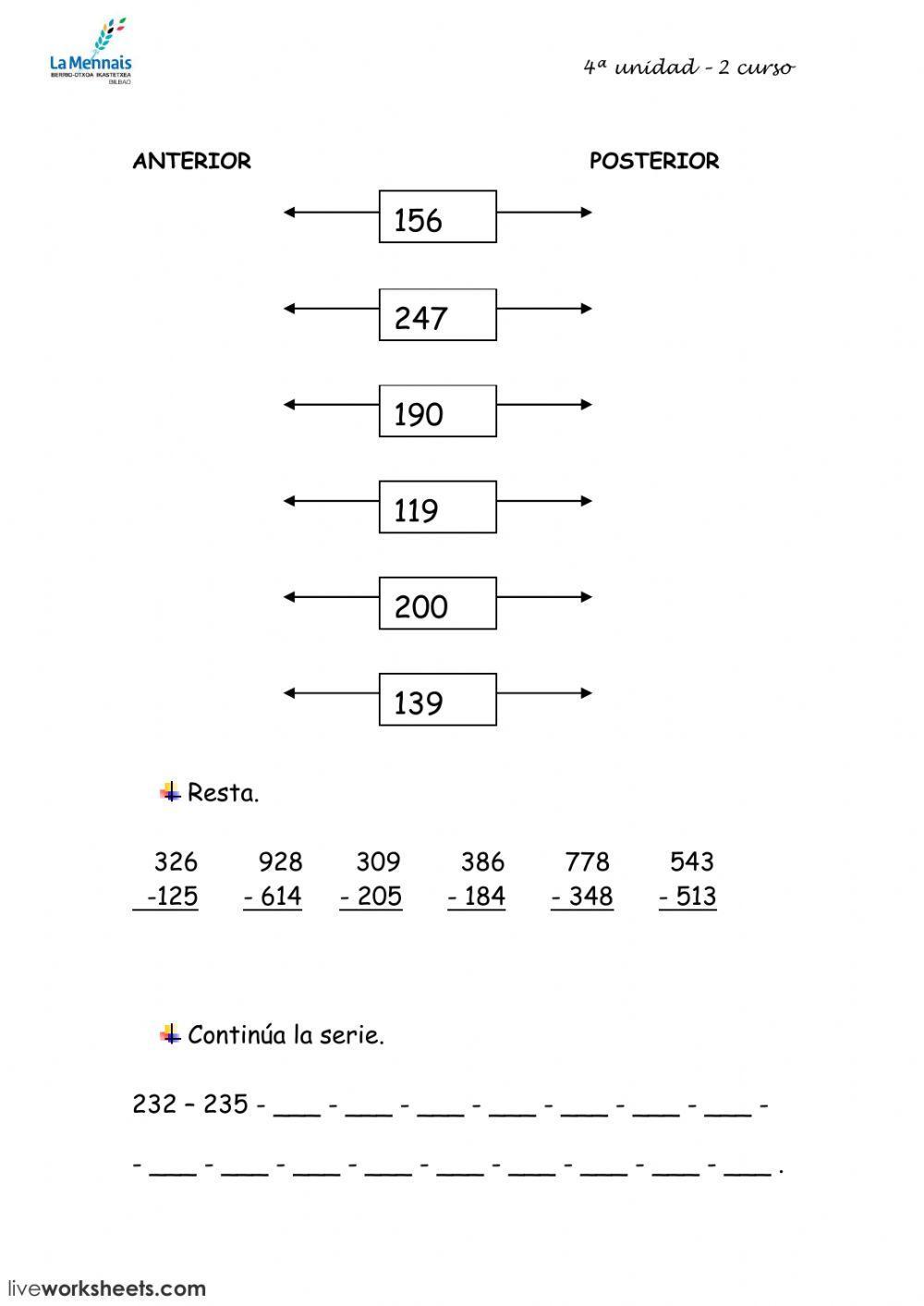 2) Matematicas 2º