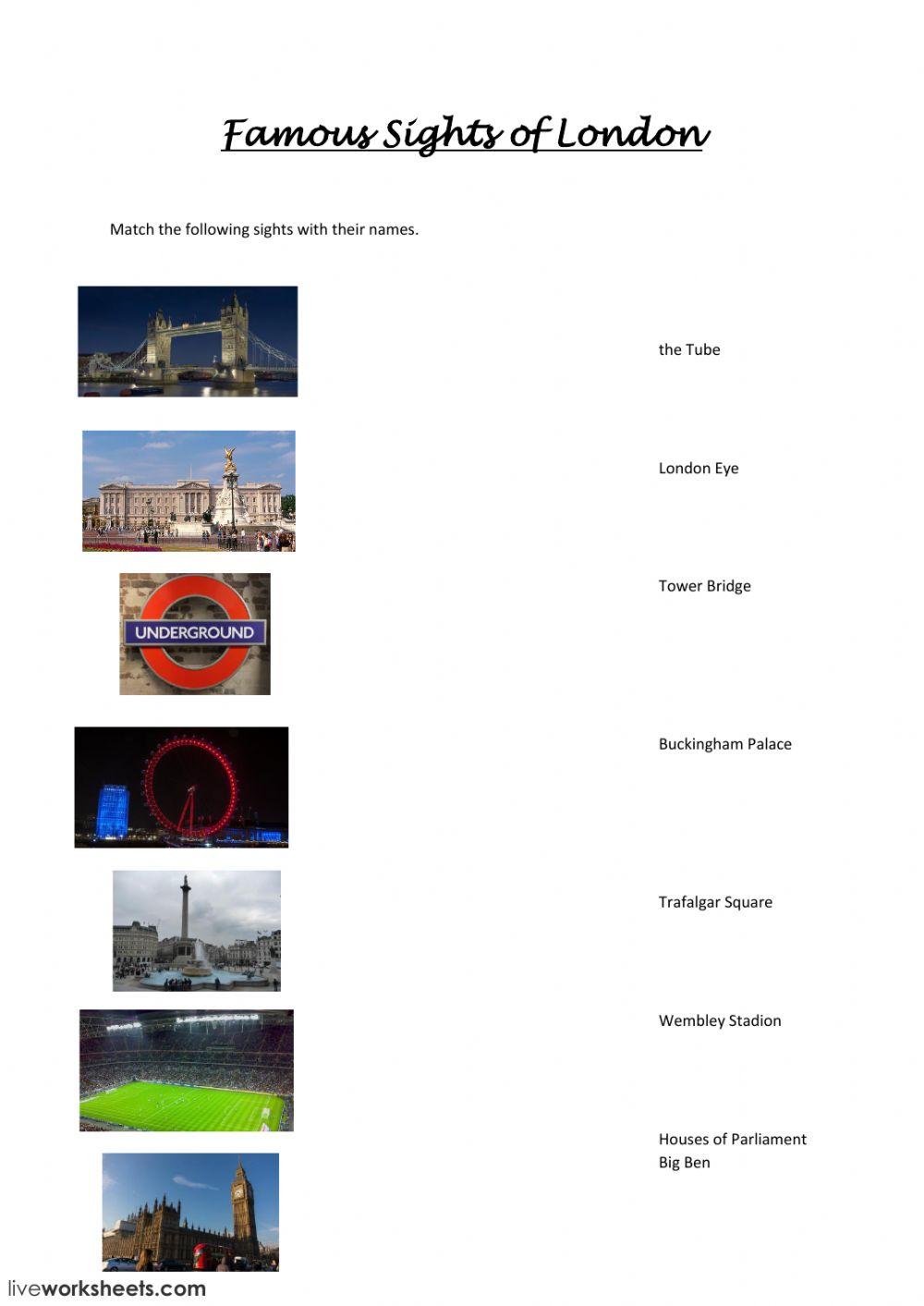 Famous London Sights