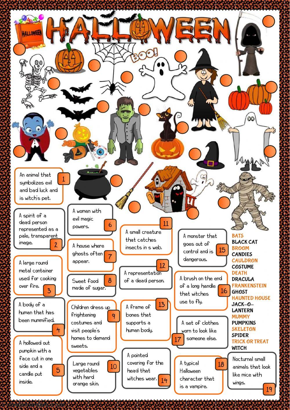 Halloween - definitions