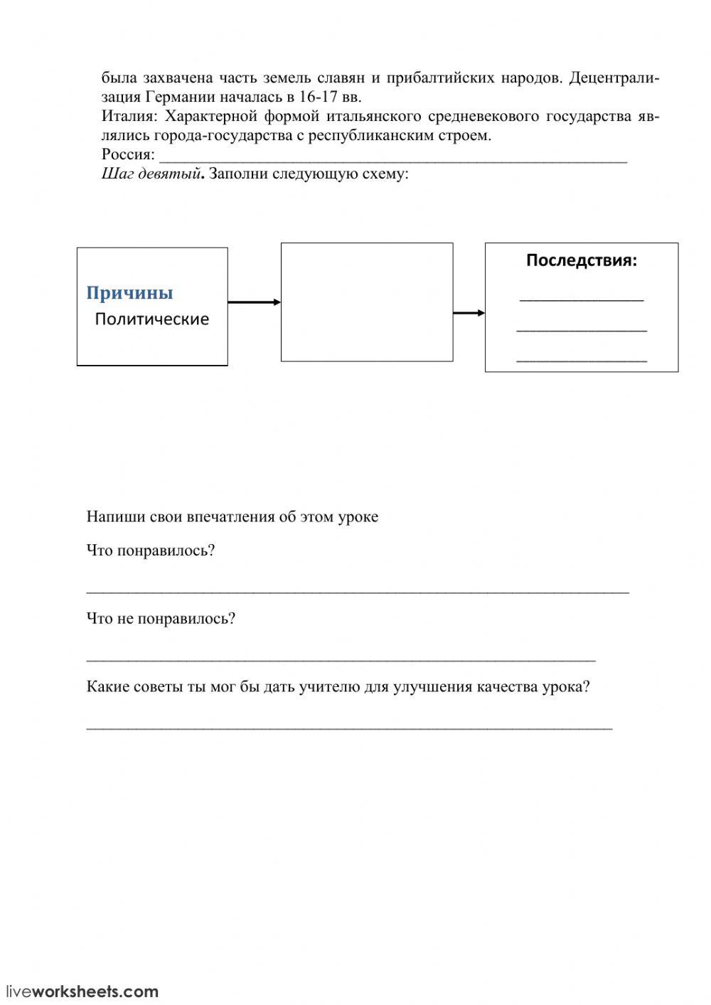 Распад Древнерусского государства