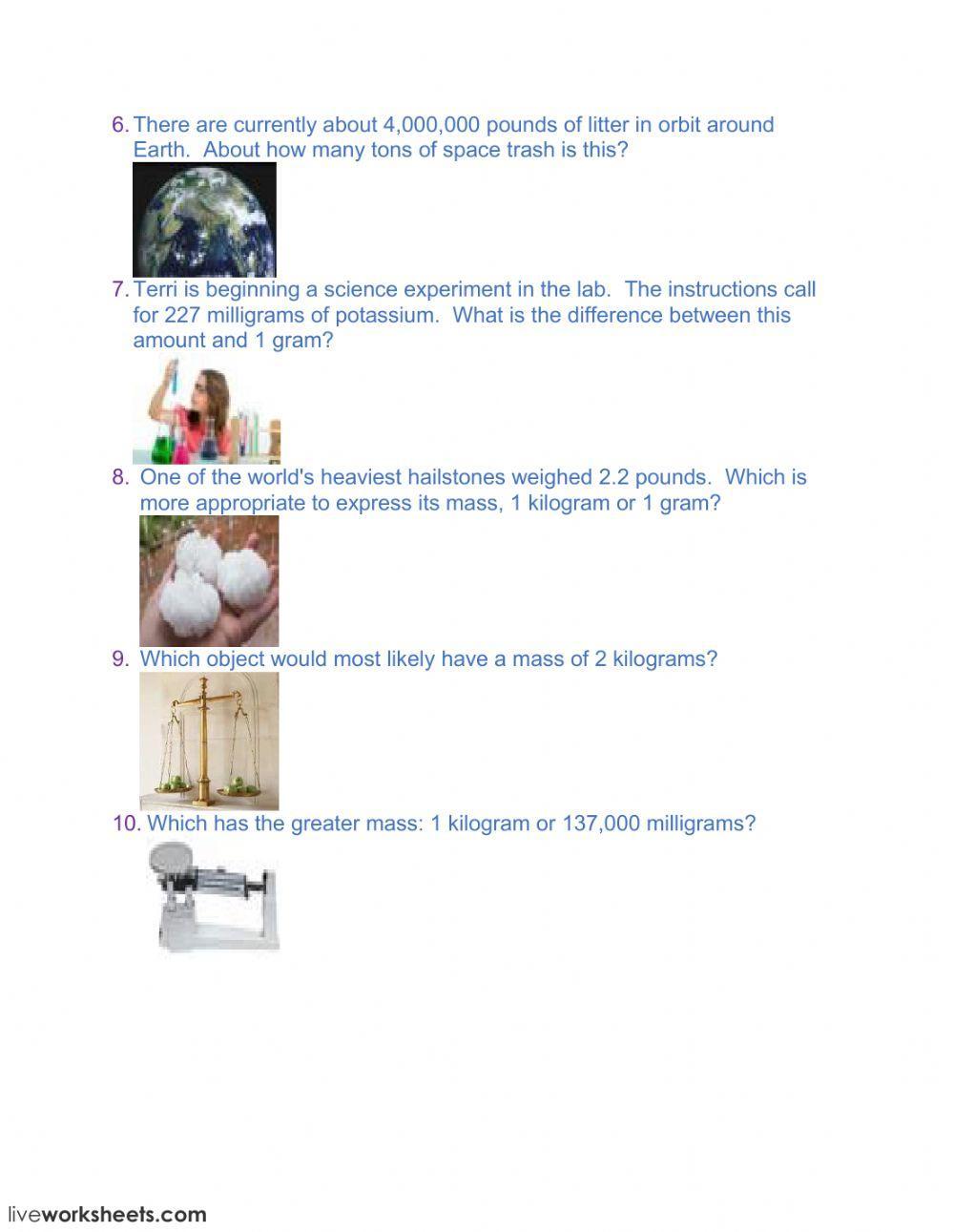 Difference Between Mass and Weight