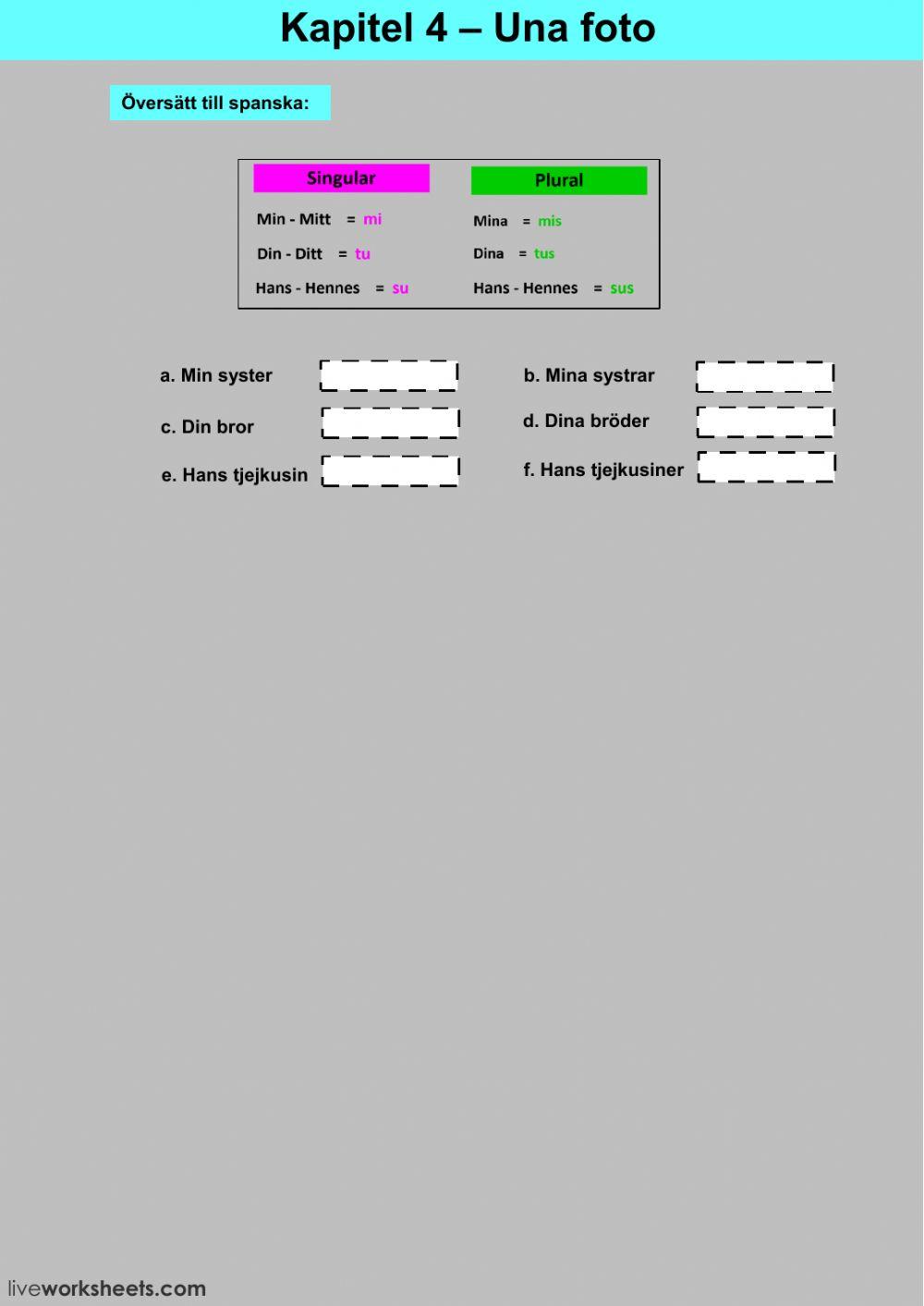 Kapitel 4 - uppgift 4 - åk 7