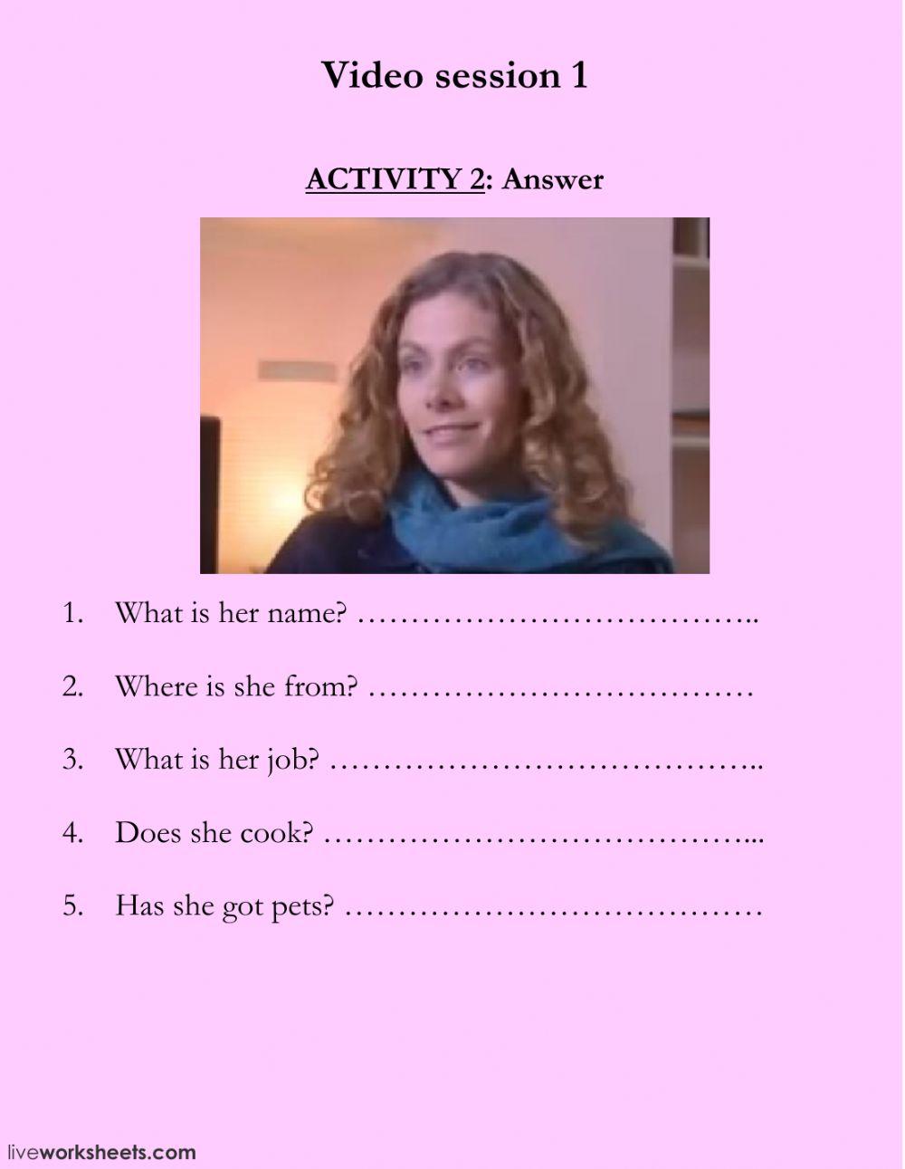 Personal information