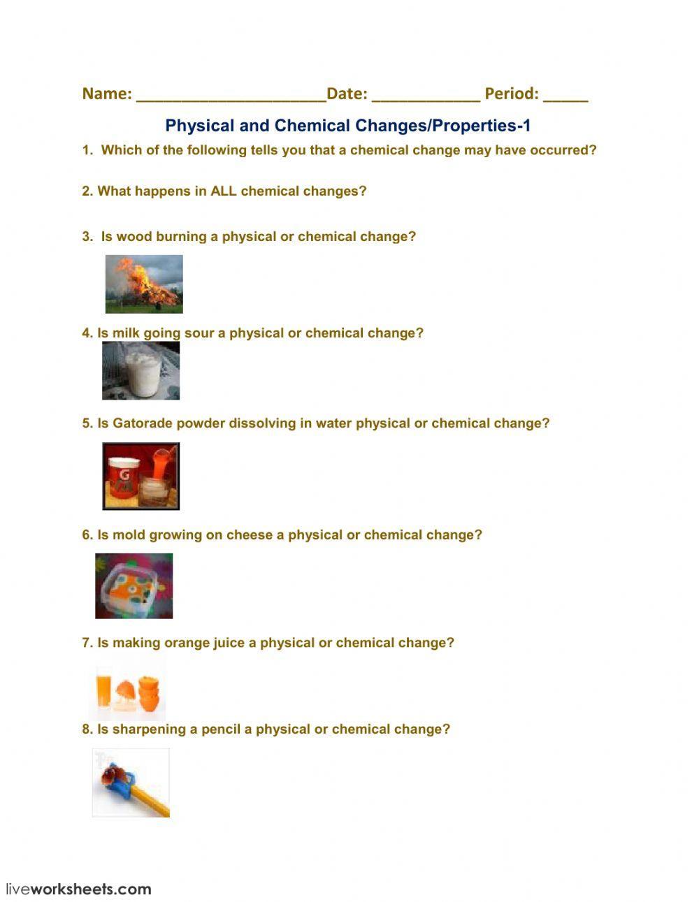 Physical and Chemical Changes-Properties-1