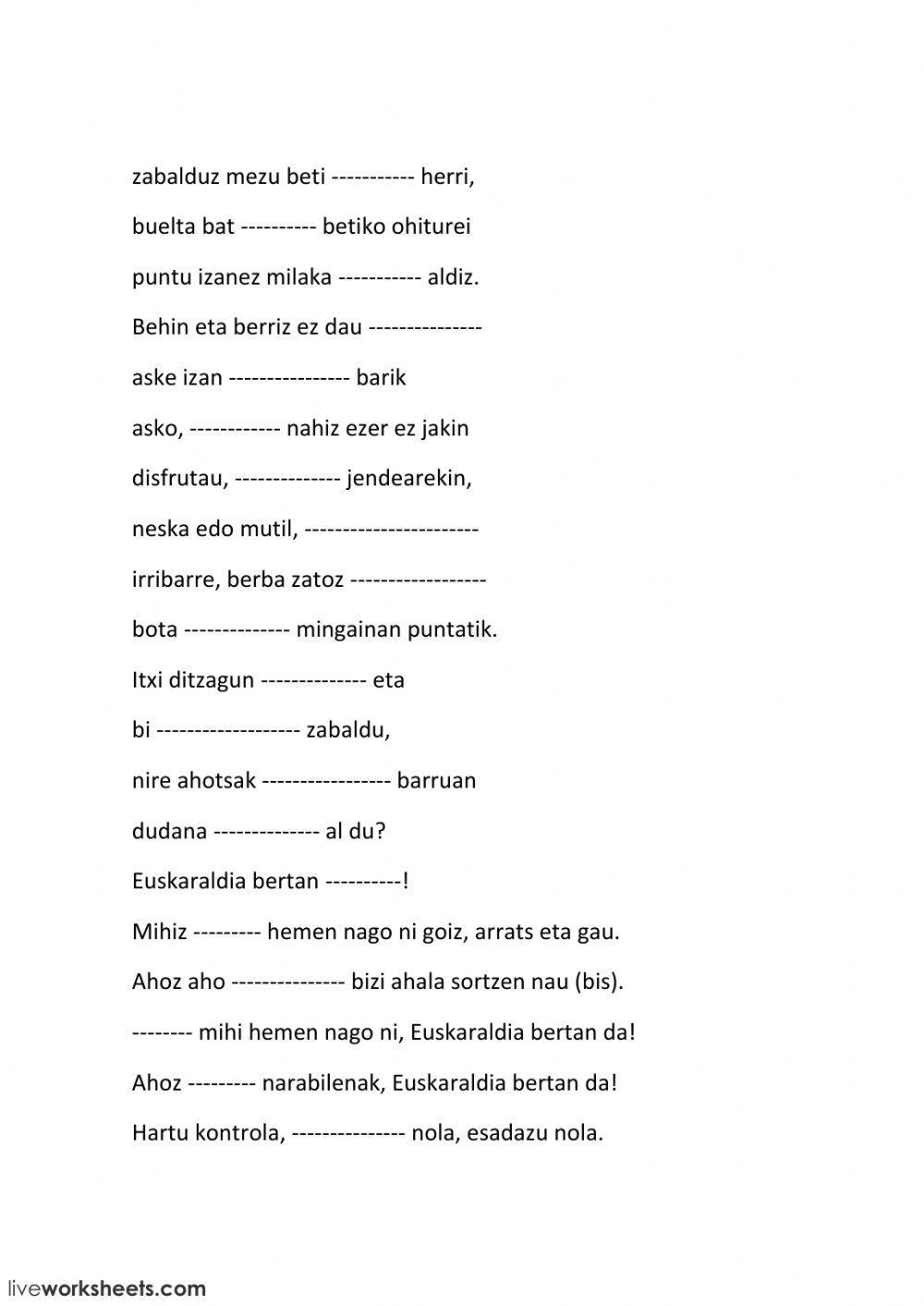 Hartu kontrola, aukeratu rola