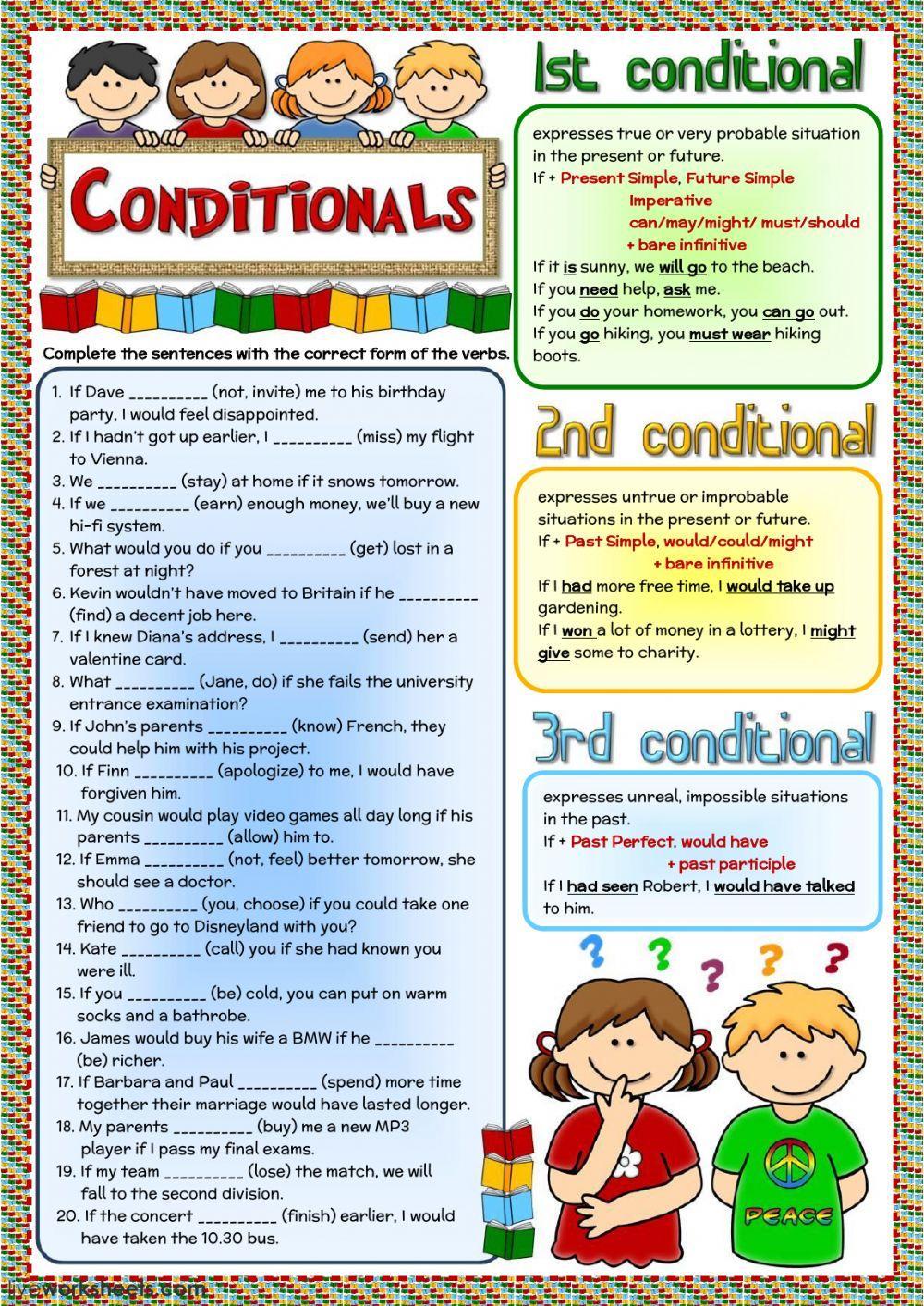Conditionals - revision