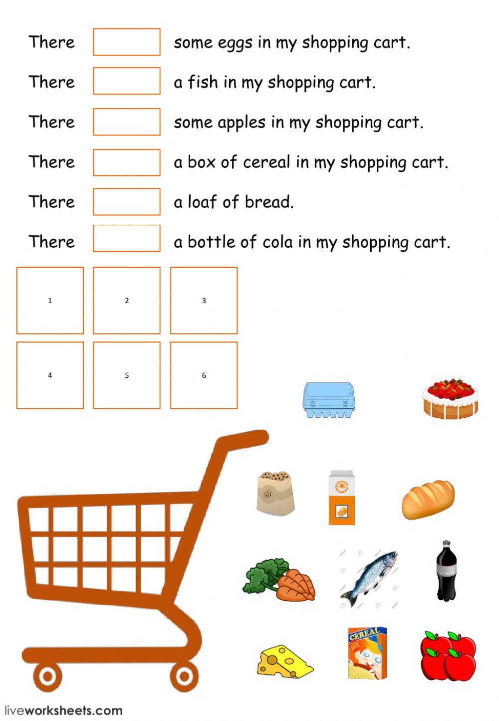 What's in my shopping cart?