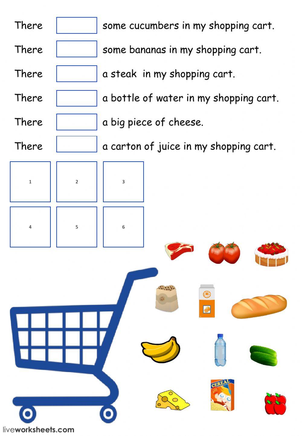 What's in my shopping cart?