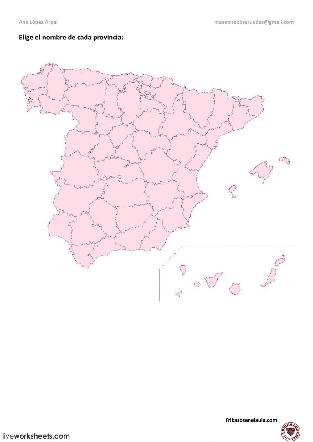 Provincias de España