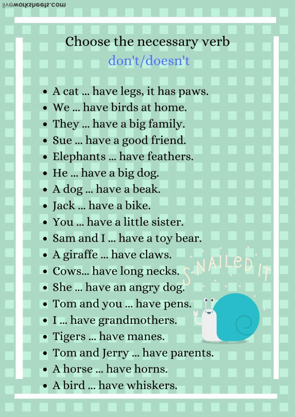 Present Simple Present Simple