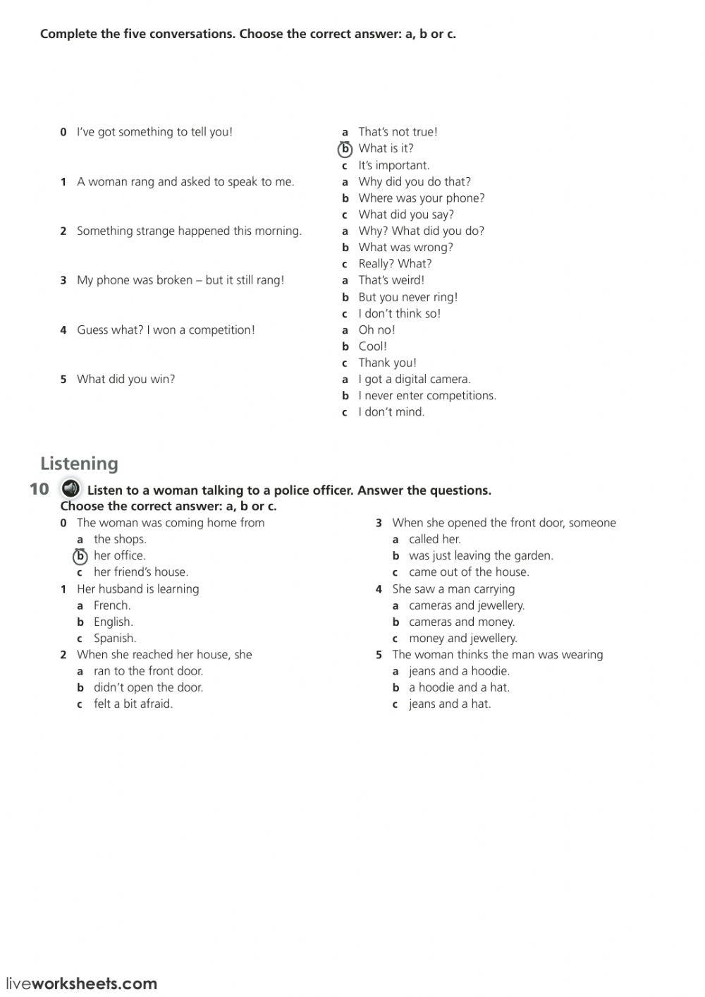 Eyes Open 2 Unit 3 Test Audio