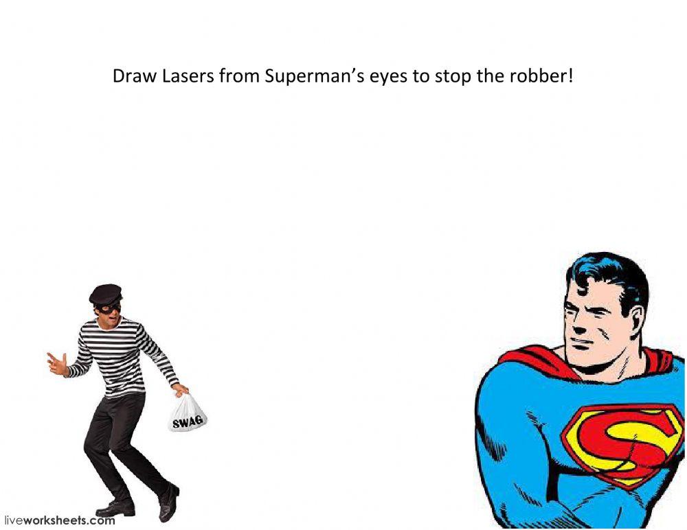 Laser Superman