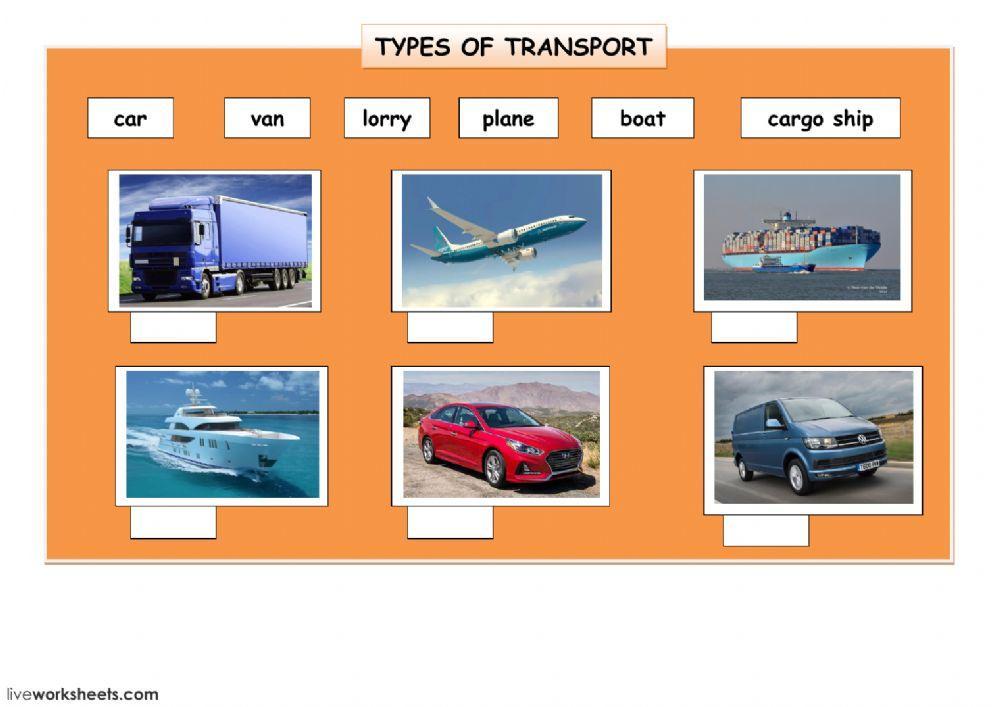 46448 | types of transport | Janine Joan Williams