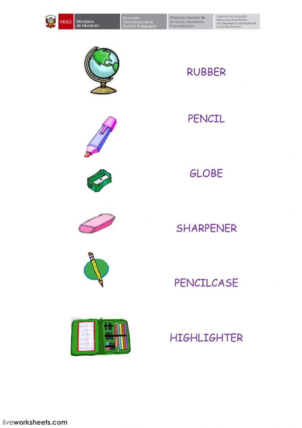 CLASSROOM OBJECTS