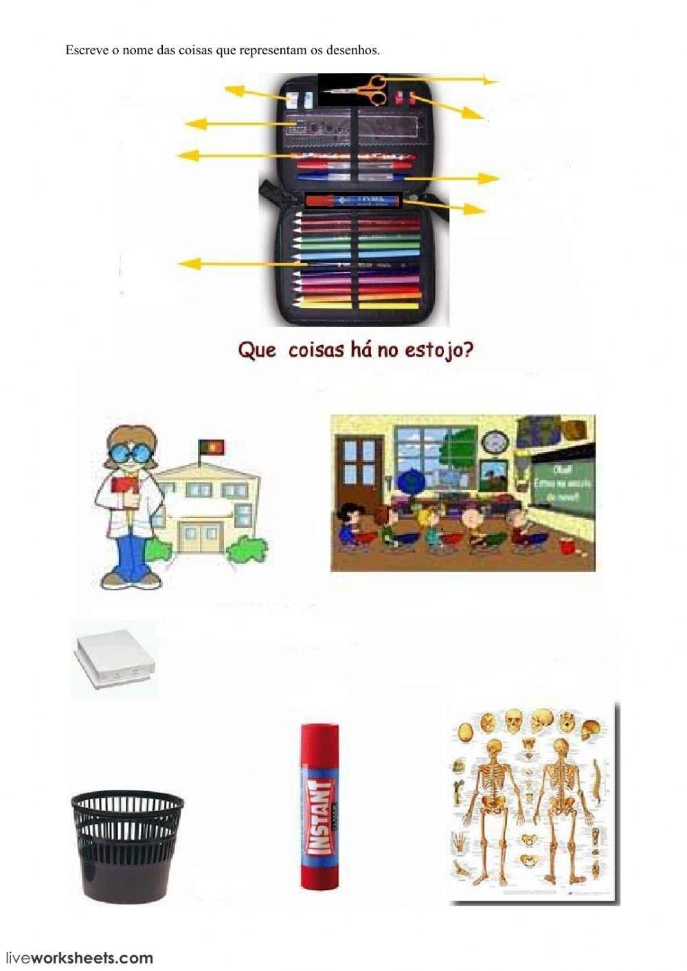 Vocabulário 03 A escola