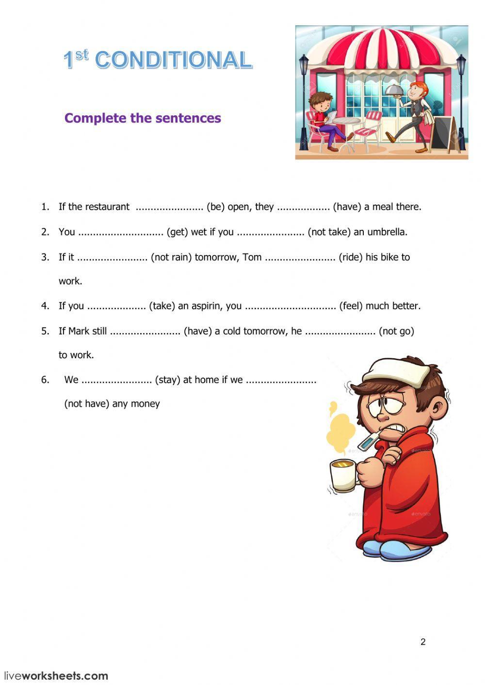 1st Conditional B class 1st Conditional B class