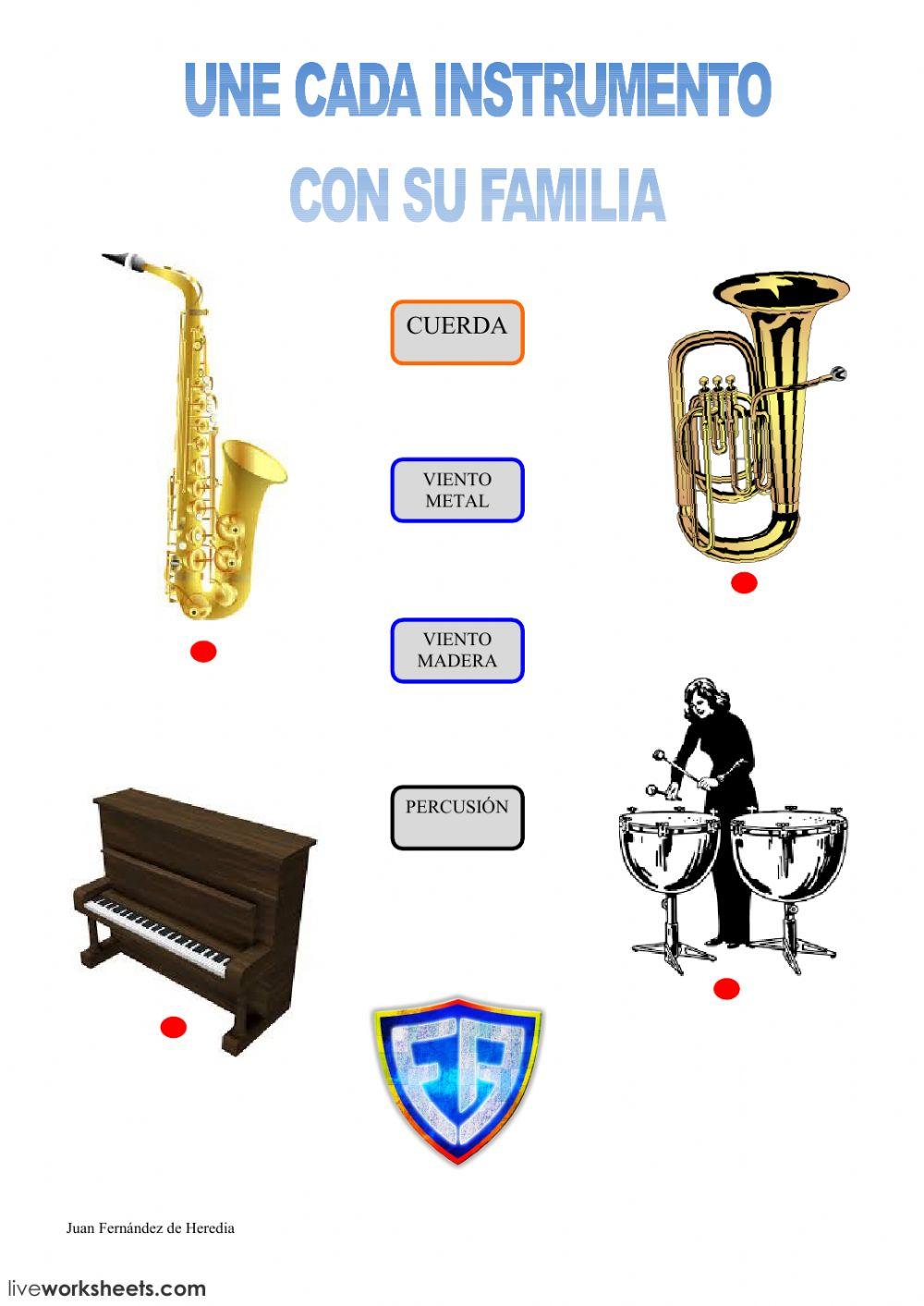 Instrumentos Musicales y Sus Familias