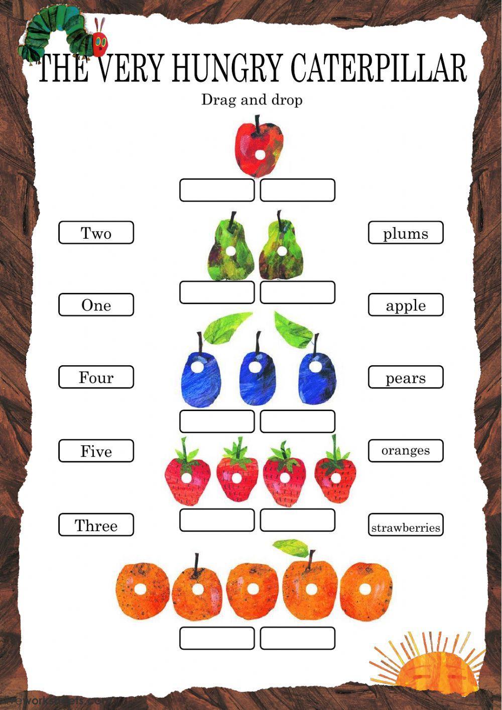 The Very Hungry Caterpillar - Drag and drop The Very Hungry Caterpillar - Drag and drop