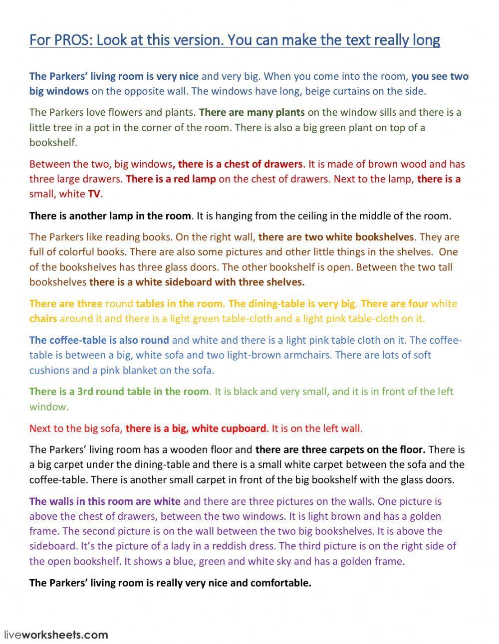 The Parkers' Livingroom