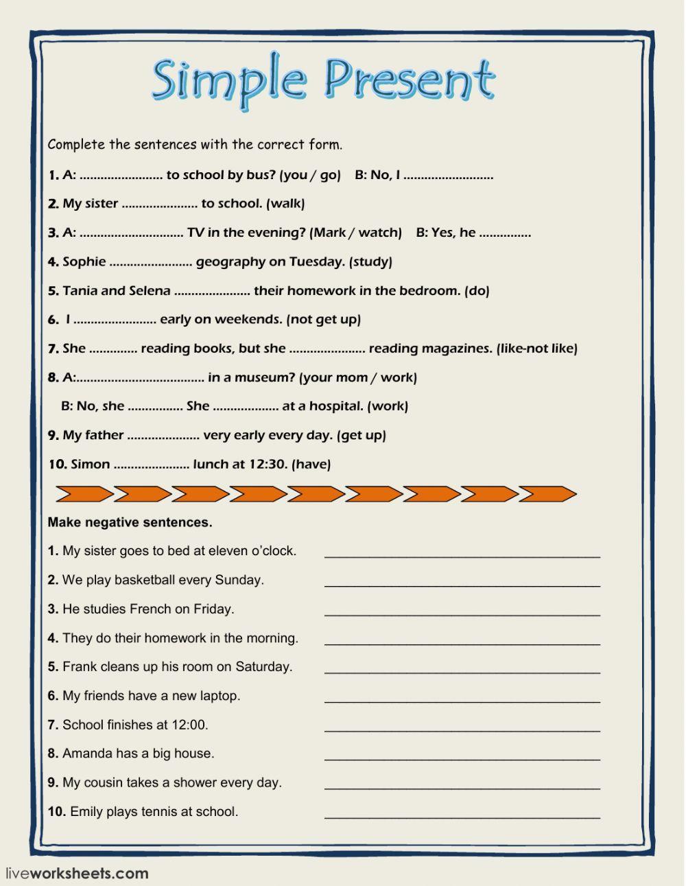 simple-present-activity-live-worksheets