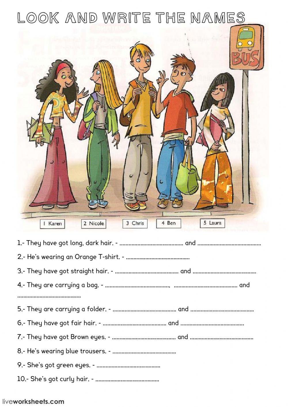 47372 Look And Write The Names Anna LiveWorksheets 47372-look-and-write-the-names-anna-liveworksheets