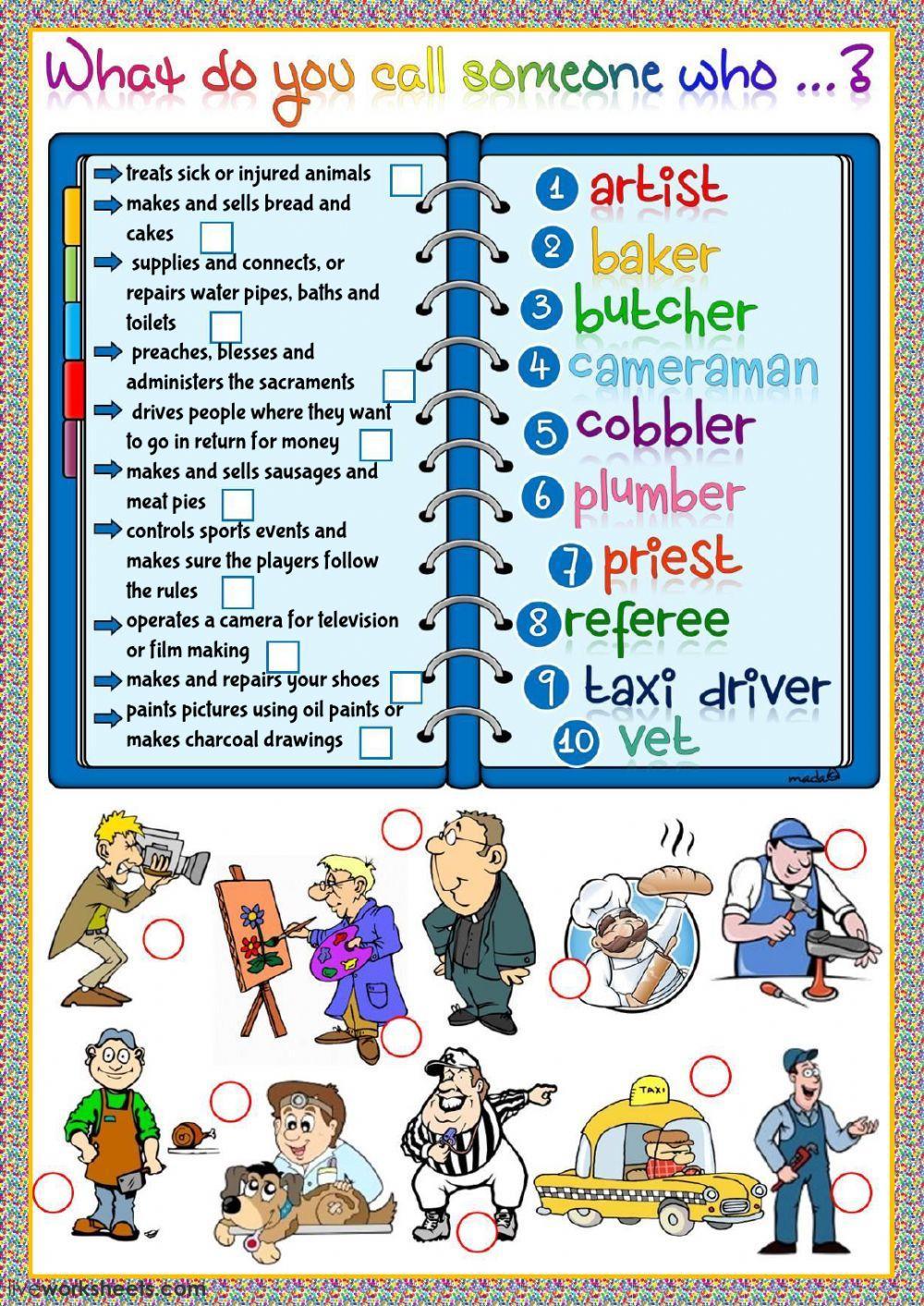 What do you call someone who...?