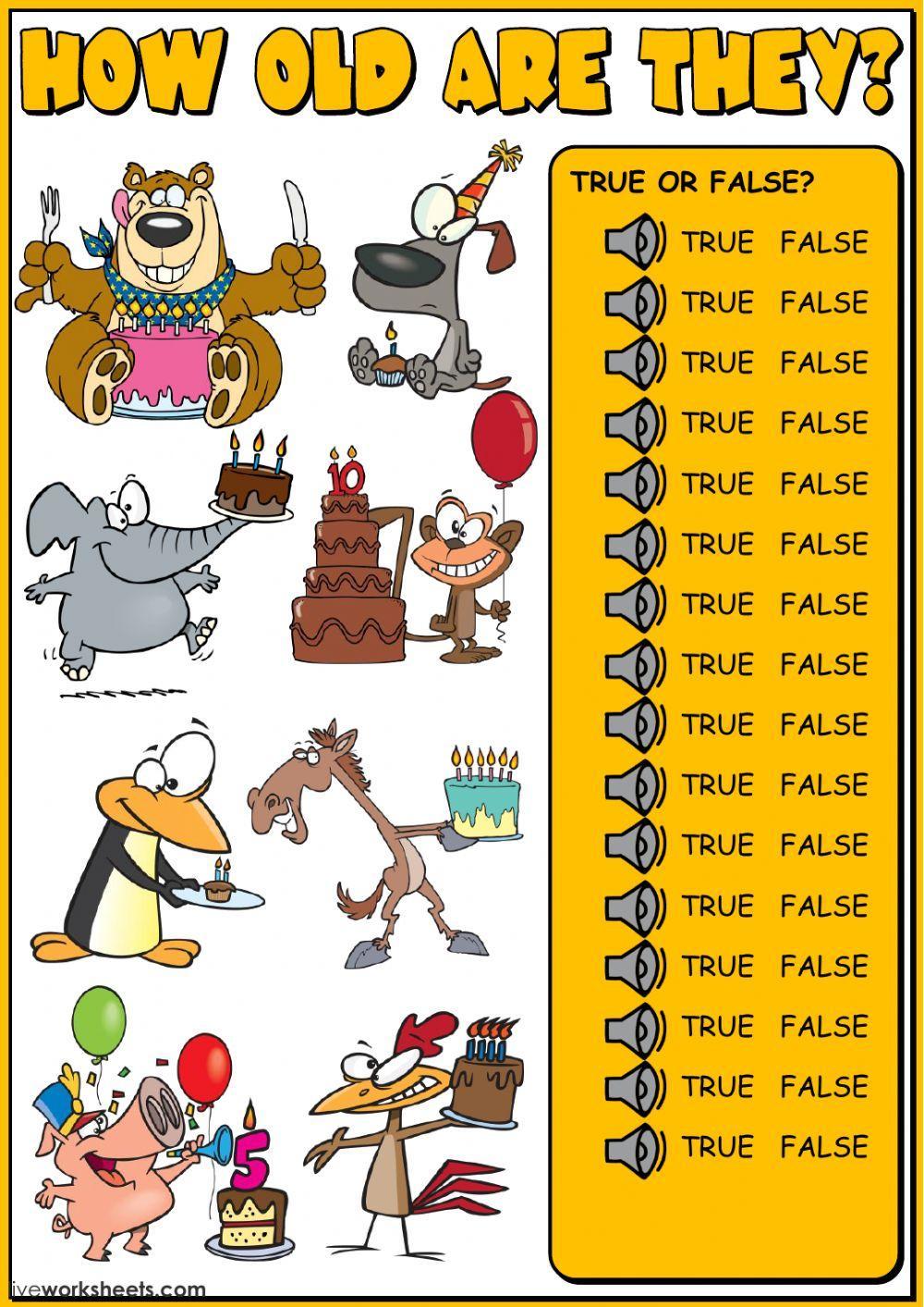 How old are they? - Listening