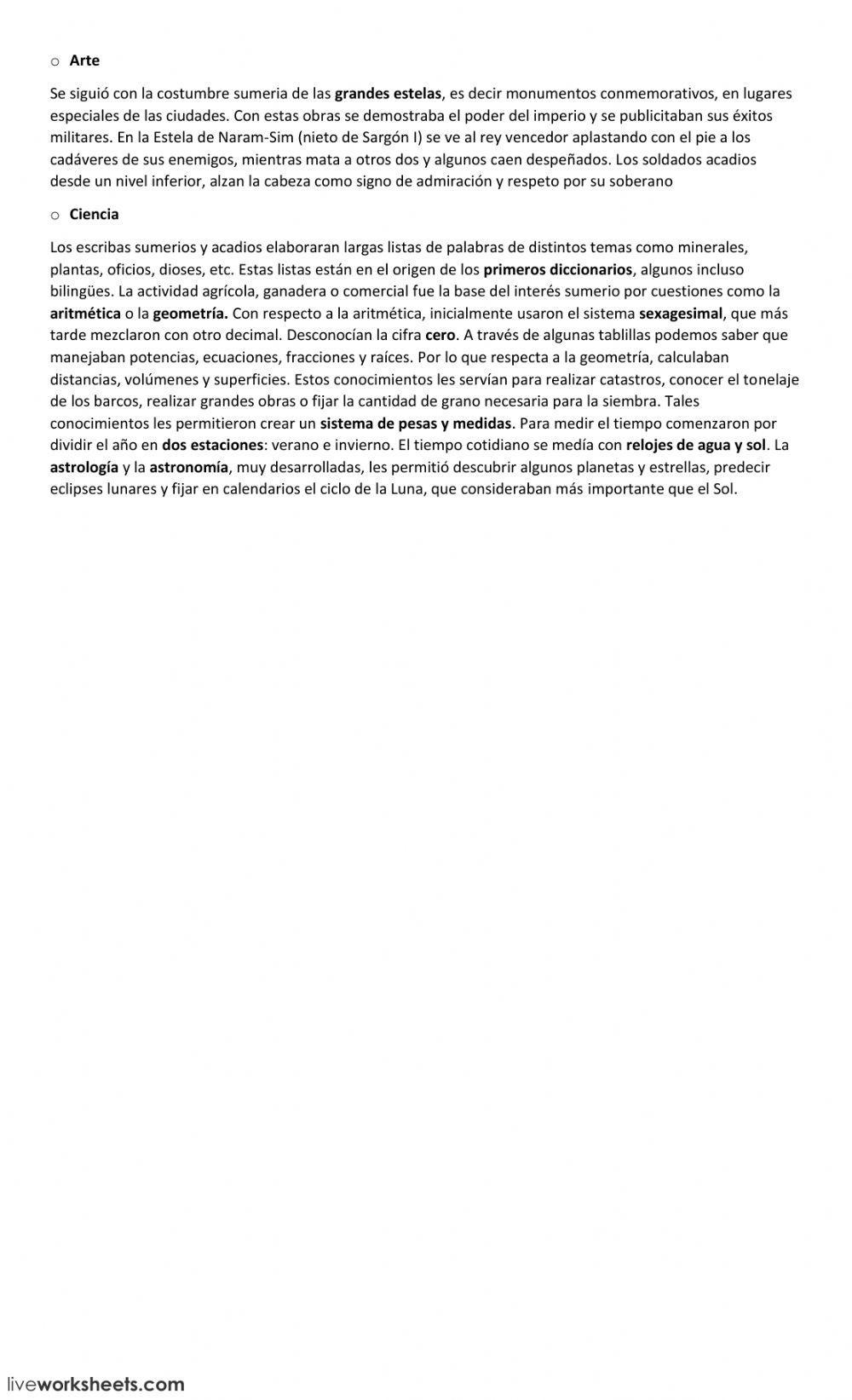 Mesopotamia asiática. Primeras civilizaciones