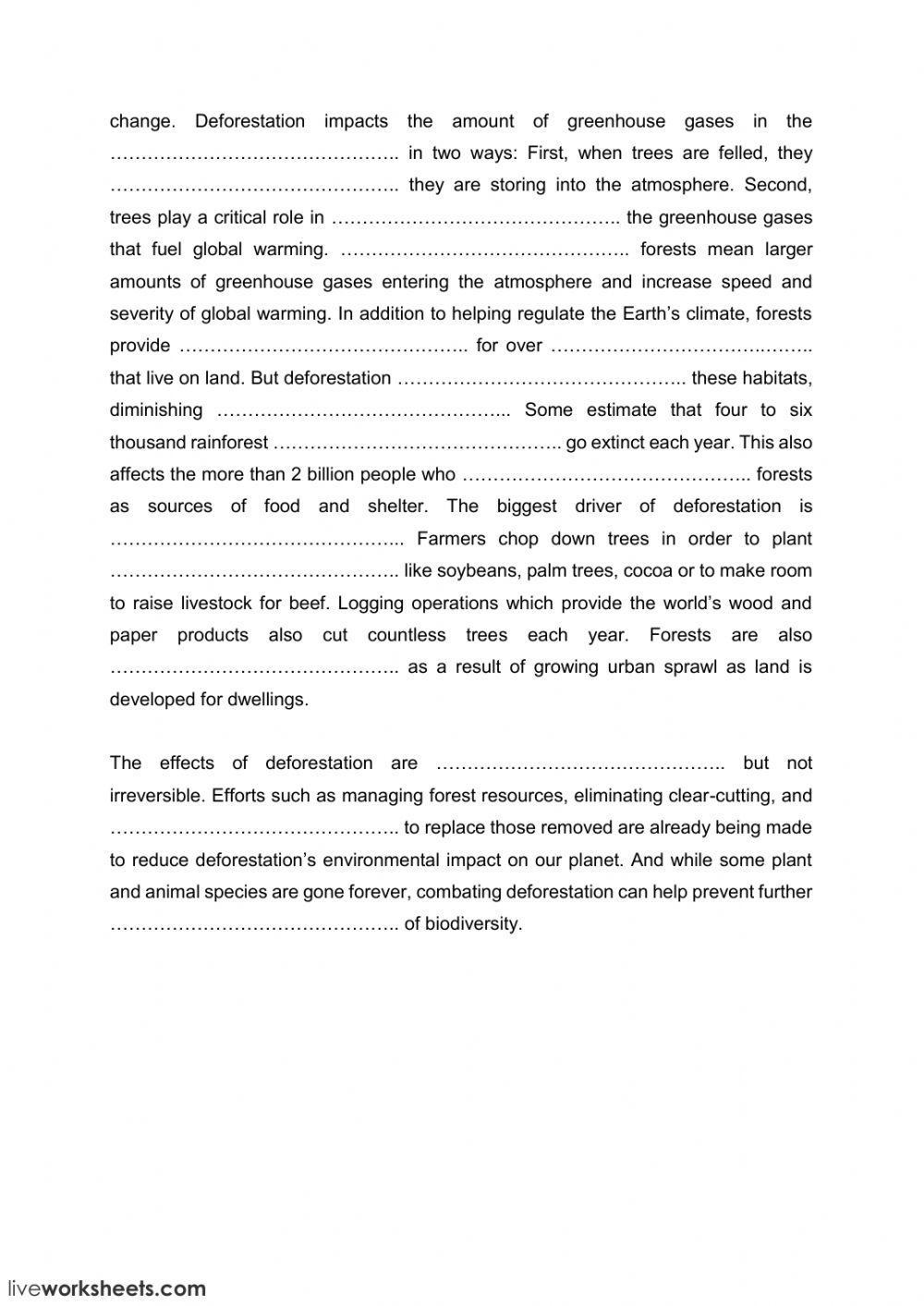 Environmental Problems