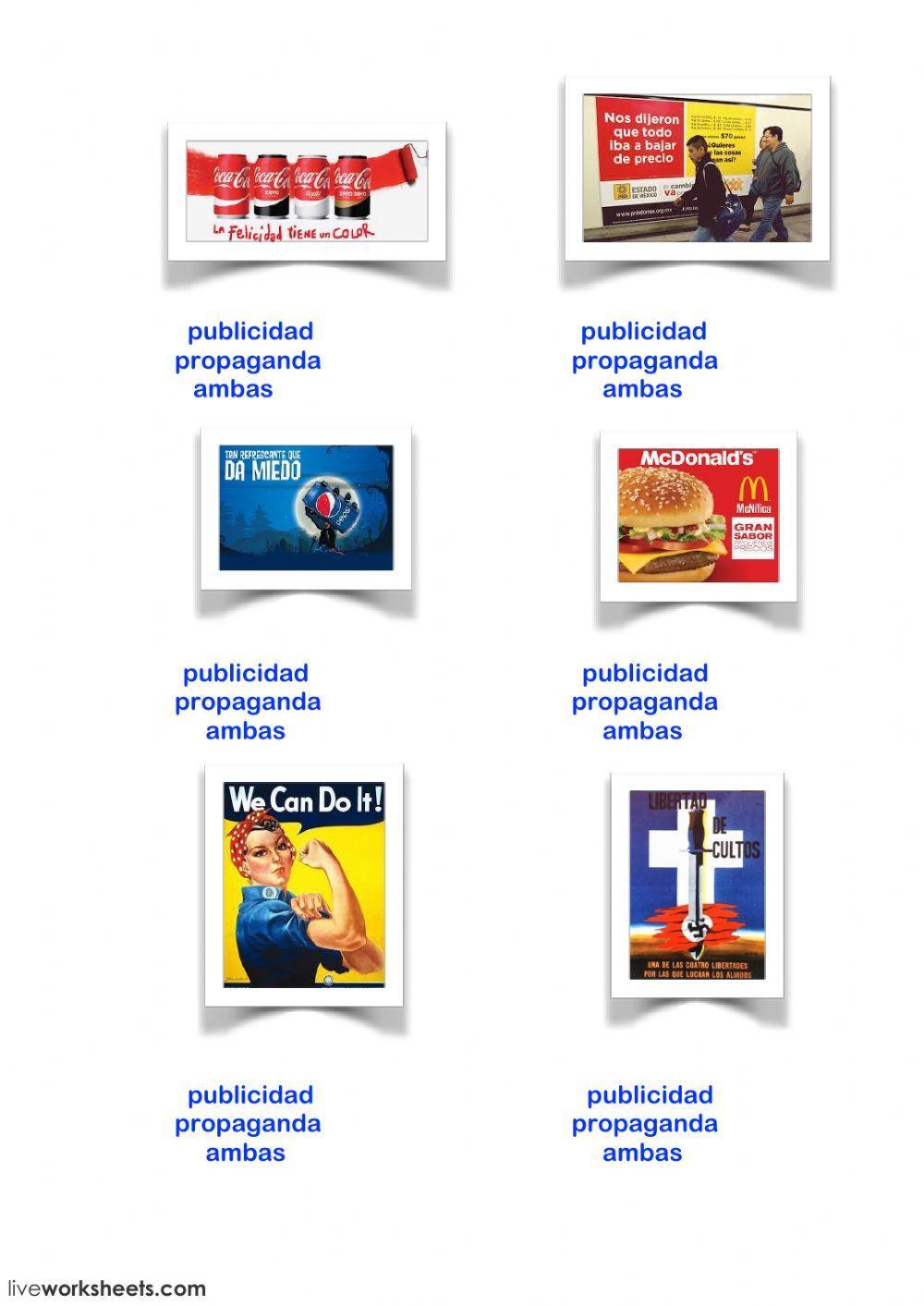 propaganda vs publicidad