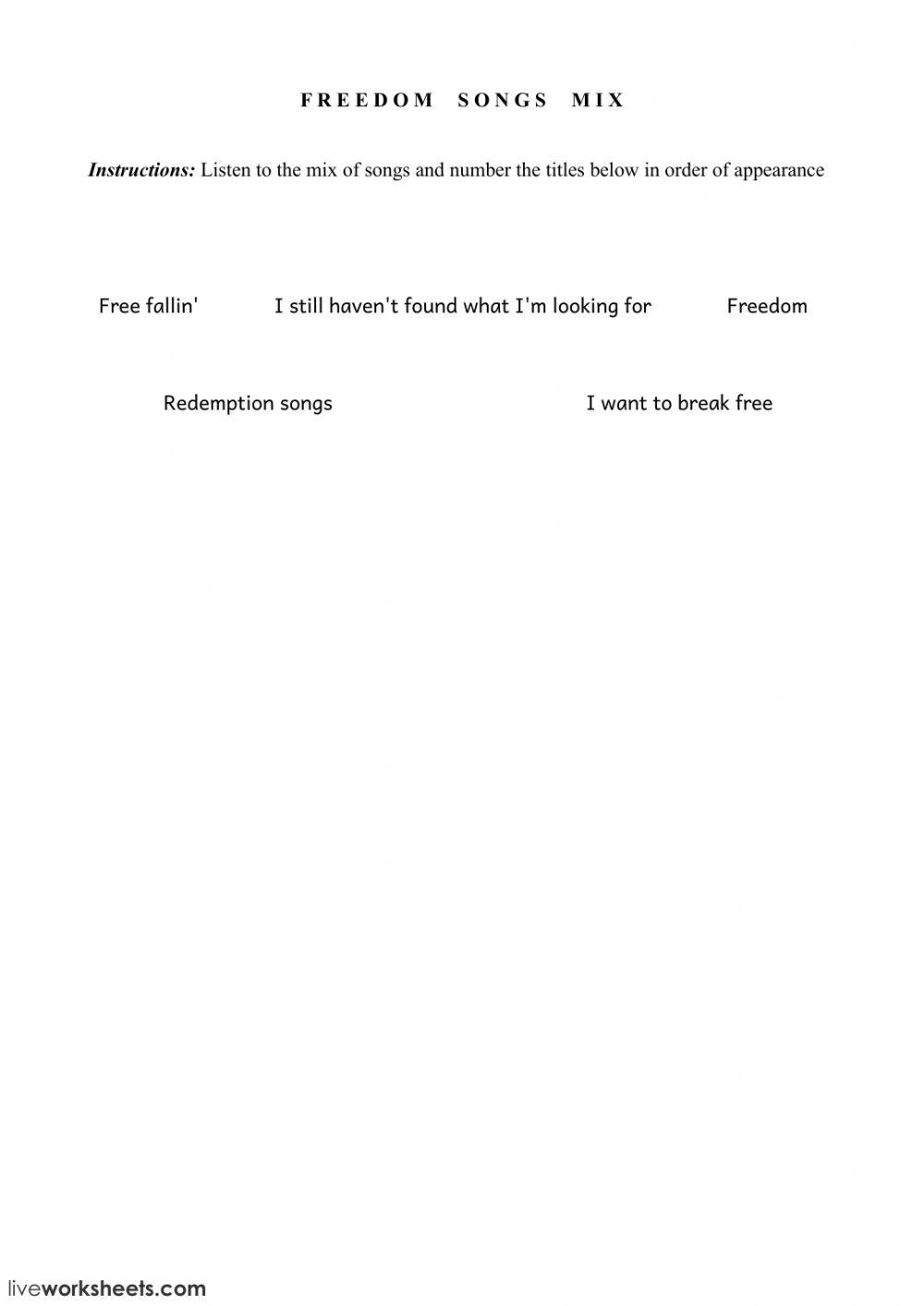 Listening for pleasure